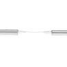 Réglette LED Bond 12 W Avec interrupteur Marche/Arrêt intégré-barre lumineux 12W satin 230V aluminium plastique