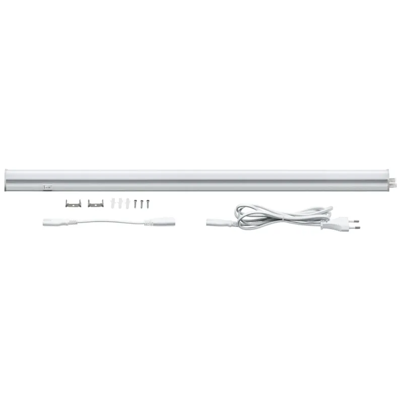 Réglette LED Bond 15 W Avec interrupteur Marche/Arrêt intégré-barre lumineux 15W satin 230V aluminium plastique