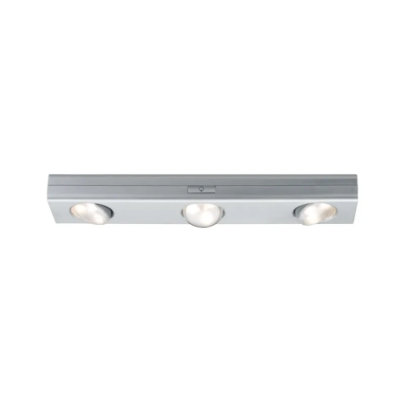 Funct Jiggle lumière armoire dimm 30cm LED chrome mat 6x1,5V AAA pl...