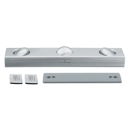 Funct Jiggle lumière armoire dimm 30cm LED chrome mat 6x1,5V AAA pl...