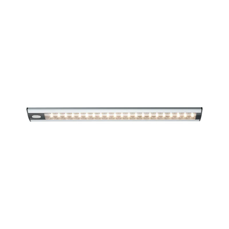 Réglette placard tactile TriX 4,2W LED alu mat noir 230/12V alu pla...