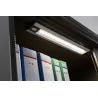 Réglette placard tactile TriX 4,2W LED alu mat noir 230/12V alu pla...