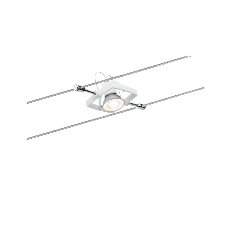 Spot Wire System Mac II max. 1x10W GU5,3 Blanc 12V Métal/plastique ...