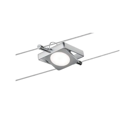 Système à câbles DC spot MacLED 1x4W chrome mate 12V DC plastique -...