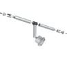 Spot sur câble DecoSystems, chrome mat sans ampoule, max. 10 W GU5,3