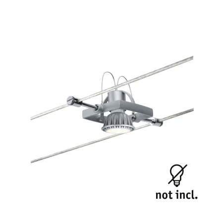 Wire System Spot Mac II max. 1x10W GU5,3 Chrome mat 12V Métal/Plast...