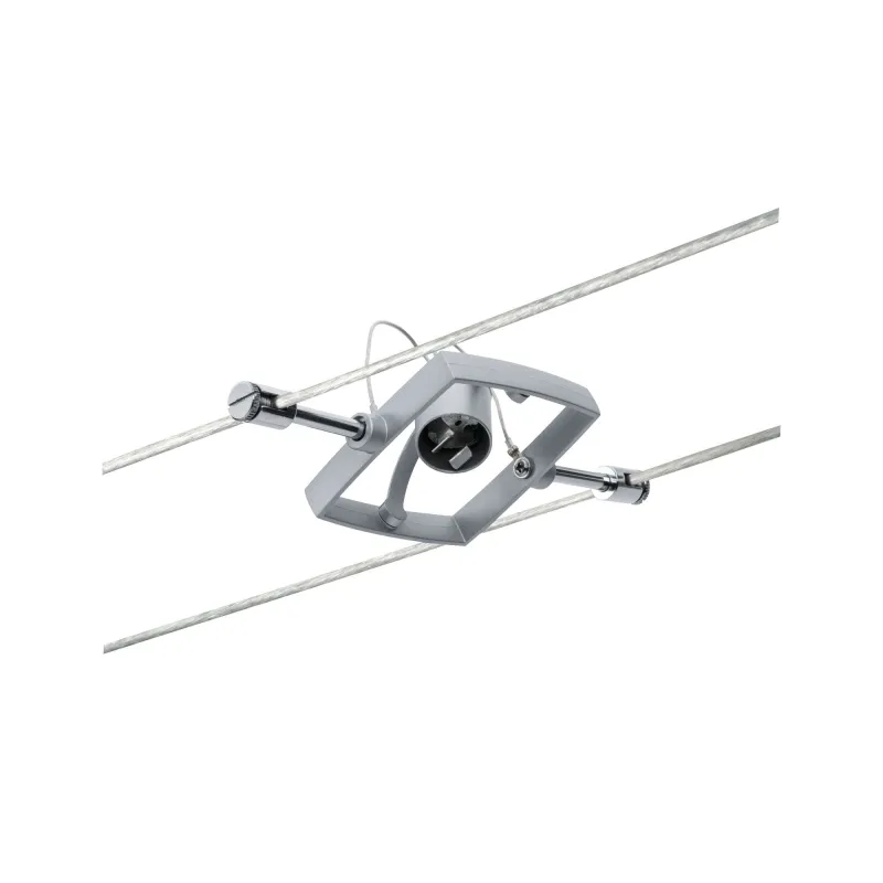 Wire System Spot Mac II max. 1x10W GU5,3 Chrome mat 12V Métal/Plast...