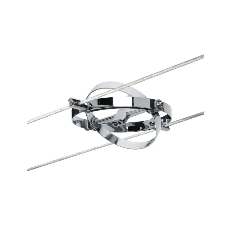 Wire System spots Cardan max. 1x10W GU5,3 Chrome mat/chrome 12V Mét...