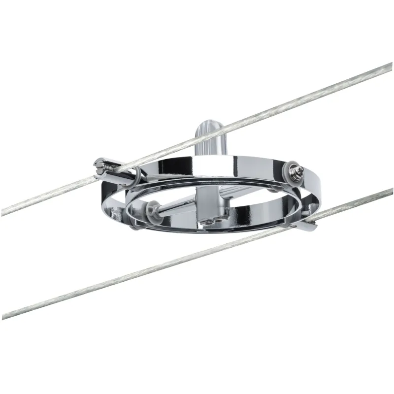 Wire System spots Cardan max. 1x10W GU5,3 Chrome mat/chrome 12V Mét...