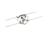 Wire System spots Cardan max. 1x10W GU5,3 Chrome mat/chrome 12V Mét...