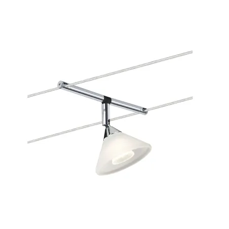 Spot sur câble Colmar chrome sans ampoule, max. 10 W GU4 