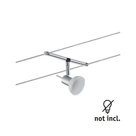 Wire System Spots Sheela max. 1x10W GU5,3 Chrome mat/Opale 12V Méta...