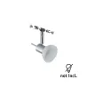 Wire System Spots Sheela max. 1x10W GU5,3 Chrome mat/Opale 12V Méta...