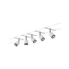 systeme-cables-tubeled-5x4w-chromechrome-mat