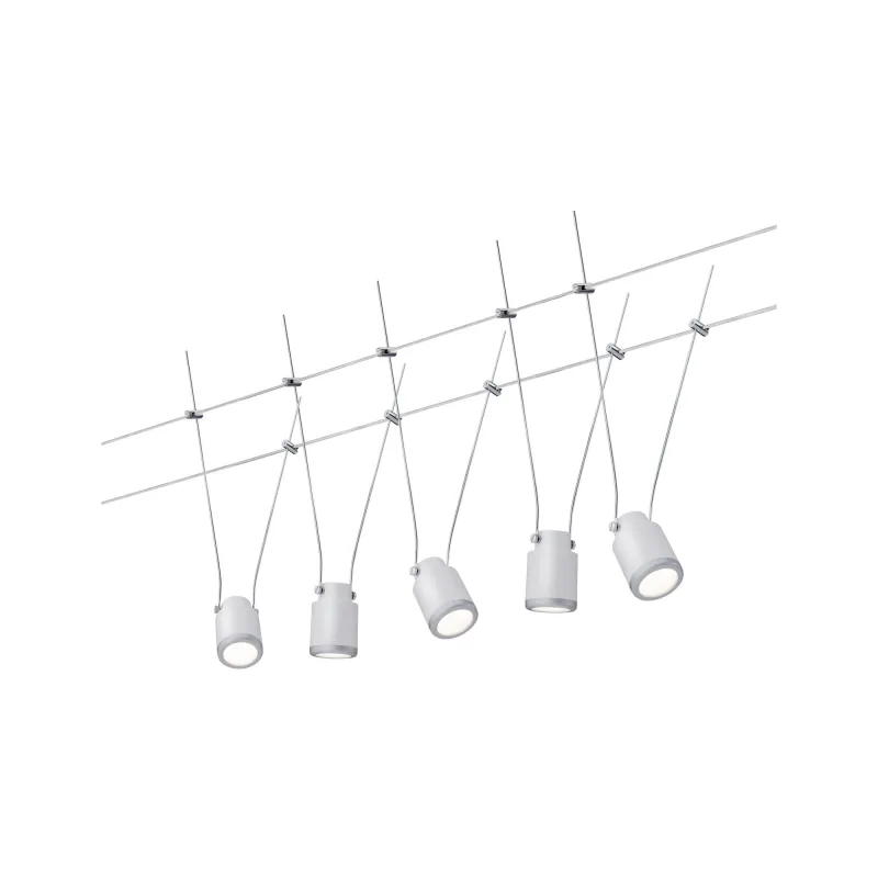 systeme-cables-tendu-tunled-5x4w-blancchrome-mat