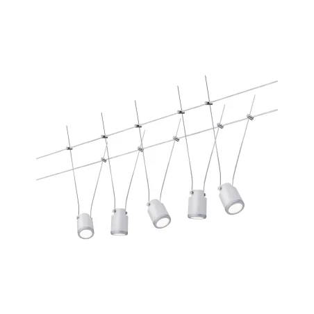 systeme-cables-tendu-tunled-5x4w-blancchrome-mat