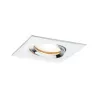 Encastré Premium Nova IP65 orien carré max 1x35W GU10/GU5,3 51mm bl...