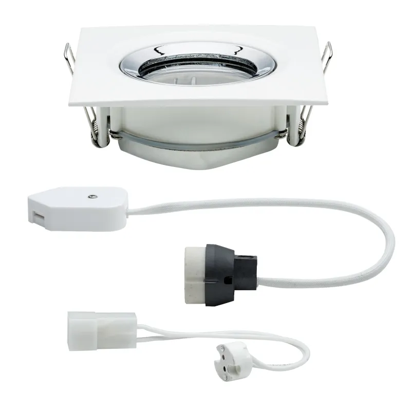 Encastré Premium Nova IP65 orien carré max 1x35W GU10/GU5,3 51mm bl...