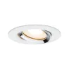 Encastré Premium Nova IP65 orien rond max 1x35W GU10/GU5,3 51mm blc...