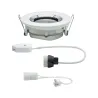 Encastré Premium Nova IP65 orien rond max 1x35W GU10/GU5,3 51mm blc...