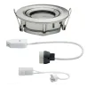 Encastré Premium Nova IP65 orientable max 1x35W GU10/GU5,3 51mm aci...