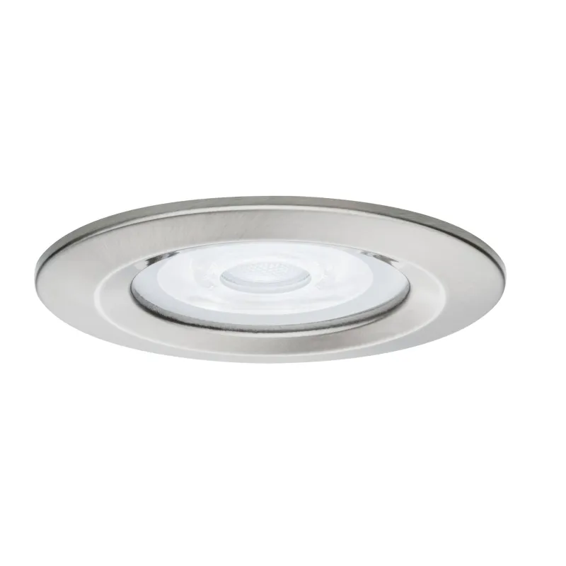Encastrés Premium Nova rond fixe max. 35W 230V GU10 51mm Acier bros...