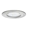 Encastrés Premium Nova rond fixe max. 35W 230V GU10 51mm Acier bros...