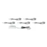 Kit enc meubles Mini rond LED 5x0,4W 270 0K 3,6VA 230/12V 35x35mm A...