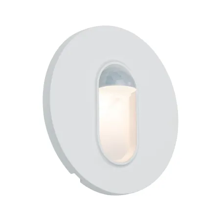 Encastré mural  détecteur mouvement rond 1x2,7 W 2700K-230V blanc /plastique