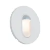 Encastré mural  détecteur mouvement rond 1x2,7 W 2700K-230V blanc /plastique