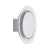 Kit Enc mur Neordic 1x2,5W 2700K 230 V blanc dépoli/plastique - Pas...