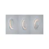Kit Enc mur Neordic 1x2,5W 2700K 230 V blanc dépoli/plastique - Pas...