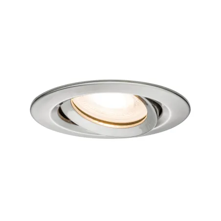 Encastrés LED Nova IP65 rond 7 W GU10 acier Kit de 3 orientables