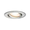 Encastrés LED Nova IP65 rond 7 W GU10 acier Kit de 3 orientables