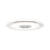 Kit enc Prem Whirl rond grad LED 3x5,5W 230 V 120 mm Alu tourné/Sat...