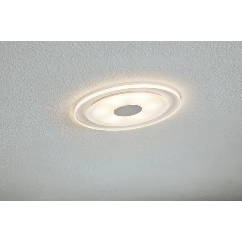Kit enc Prem Whirl rond grad LED 3x5,5W 230 V 120 mm Alu tourné/Sat...