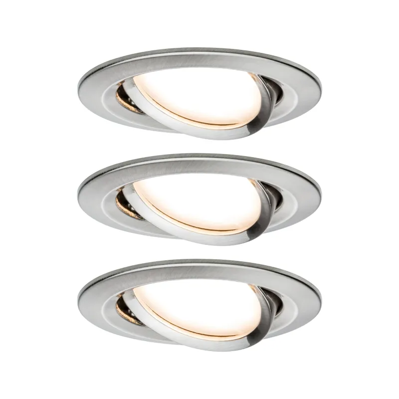 Kit enc Premium Coin Slim grad rd orien LED 3x6,8W 2700K 230V 51mm ...