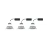 Kit enc Premium Coin Slim grad rd orien LED 3x6,8W 2700K 230V 51mm ...