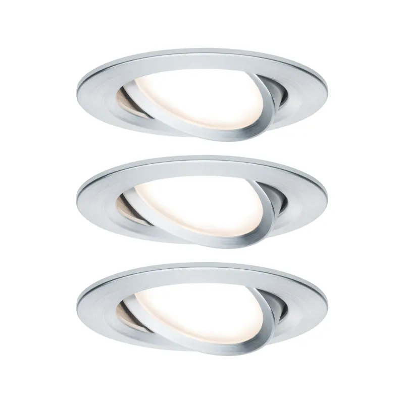 Kit enc Premium Coin Slim grad rd orien LED 3x6,8W 2700K 230V 51mm ...