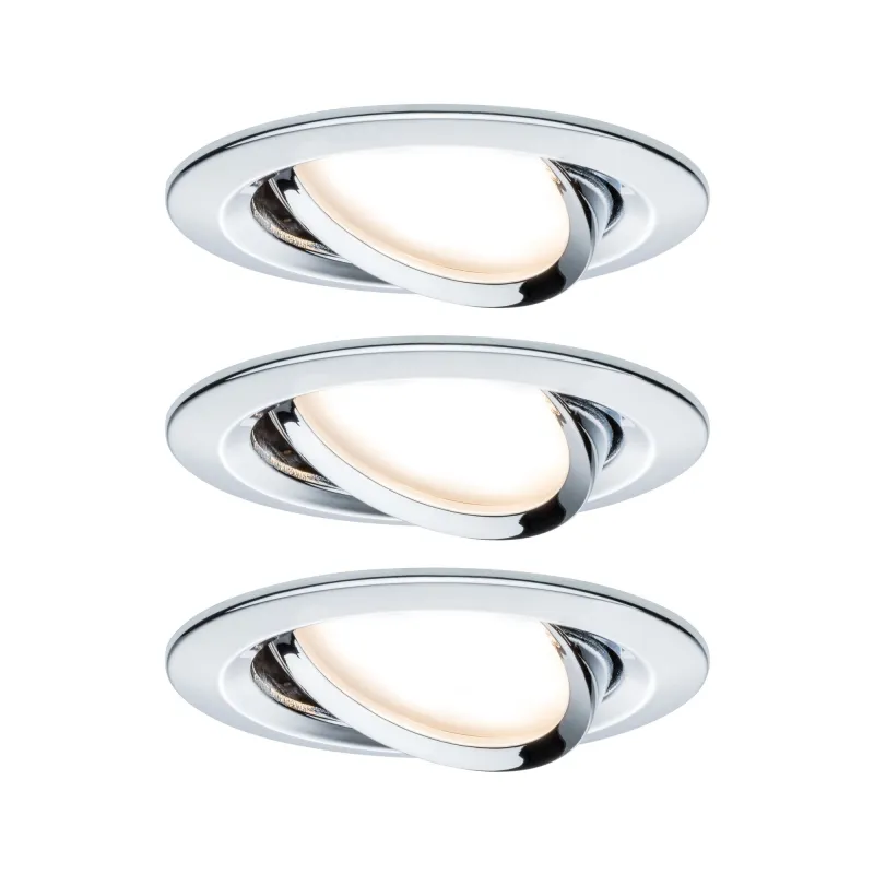 Kit enc Premium Coin Slim grad rd orien LED 3x6,8W 2700K 230V 51mm ...