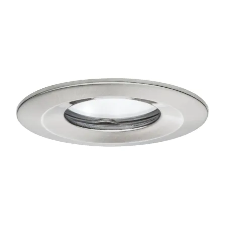 Kit encastré Premium Coin Slim reglable rond fixe IP65 LED 1x6,8W 230V 51mm Acier bro/aluminium