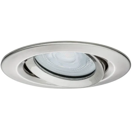 Encastrés LED Nova IP65 rond 7 W GU10 acier Kit unitaire orientable 
