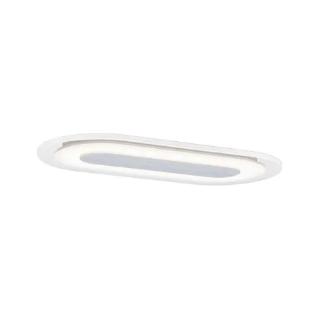 Kit enc Premium Whirl oval LED 1x8W 230V 115x230 mm Alu tourné/Sat ...