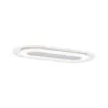 Kit enc Premium Whirl oval LED 1x8W 230V 115x230 mm Alu tourné/Sat ...