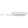 Kit enc Premium Whirl oval LED 1x8W 230V 115x230 mm Alu tourné/Sat ...