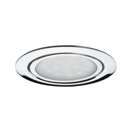 Kit encastrés meuble LED 3x4,5W 12VA 230V/350mA 65mm chrome/métal -...