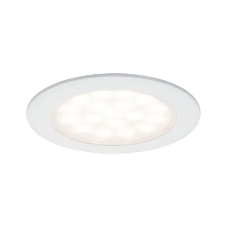Kit encastrés meubles ronds LED 2x2,5W 6 VA 230/12V 3000 K Blanc dé...