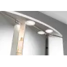 Kit encastrés meubles ronds LED 2x2,5W 6 VA 230/12V 3000 K Blanc dé...