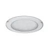 Kit encastrés meubles ronds LED 2x2,5W 6 VA 230/12V 3000 K Chrome/A...
