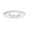 Encastrés LED Coin Slim IP65 rond 6,8 W chrome Kit unitaire à intensité variable